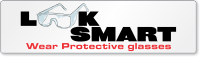 Look Smart Wear Protective Glasses Bumper Stickers