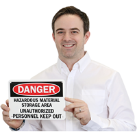 Danger Authorized Personnel Only Sign