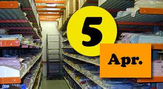 Inventory labels help you keep control of your shipments, Quality Control checks and counts.